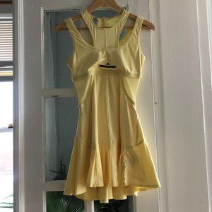 Gorgeous Yellow Stella McCartney for Adidas Tennis Dress (Small)
